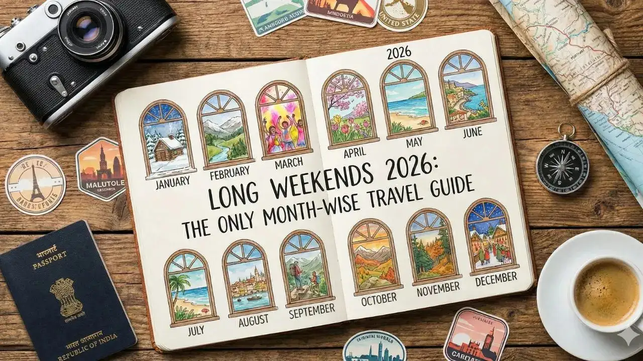 2026 Long Weekends in India: Your Ultimate Month‑by‑Month Holiday Planner for Epic Trips