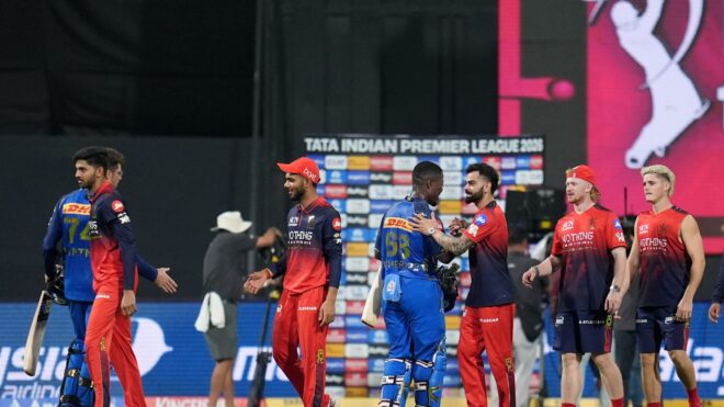 RCB ने MI को हराया: 462 रन के रोमांचक मैच में 18 रन से शानदार जीत