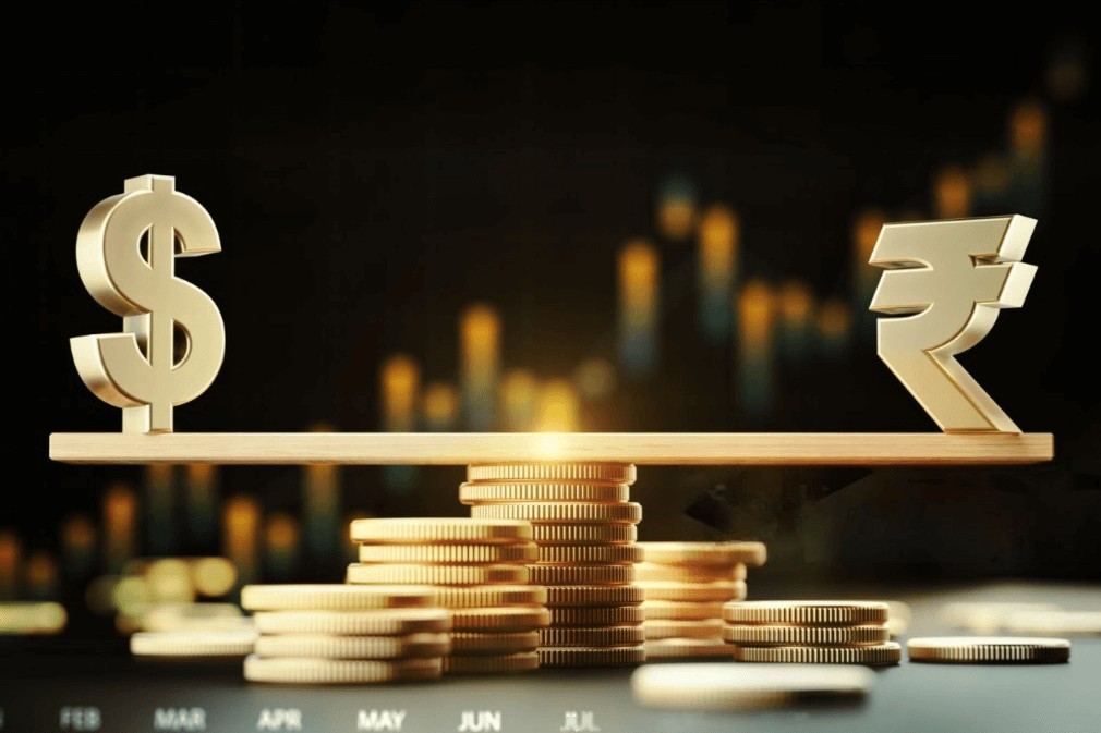 Rupee Falls Against U.S. Dollar, Breaches 91 Mark