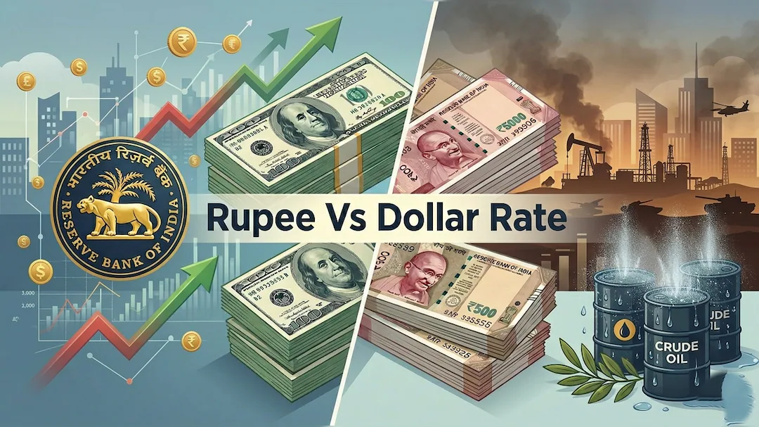 Rupee Against Dollar Today: Indian Currency Trades Steady Amid Global Market Cues
